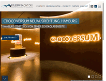 Tablet Screenshot of erlebniskontor.com